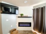 Fire Place and TV in Family Room